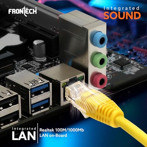 Frontech ProSeries H81 ATX Motherboard – LGA 1150 Socket | Supports Intel 4th/5th Gen CPUs | DDR3 Memory | PCIe Slots | LAN | Multiple USB Ports | HDMI | VGA Port (FT-0492) - Image 4