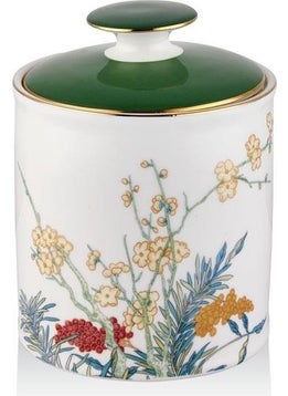 Lamedore Blossoms Large Jar with Lid 12X16 cm 1LIN-CA011L 