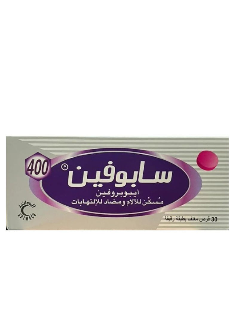 SAPOFEN Sapofen 400 Mg Tablet 30 Pcs 
