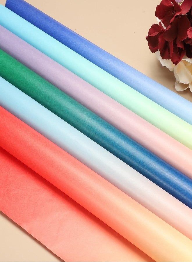 PATIKIL 40 Sheets Colored Tissue Paper Bulk for Gift Bags, 27.6x19.7 Red Yellow Gradient Assorted Color Wrapping Paper for Craft Holidays Christmas Birthday Wedding Filler Flower Decor - Image 4