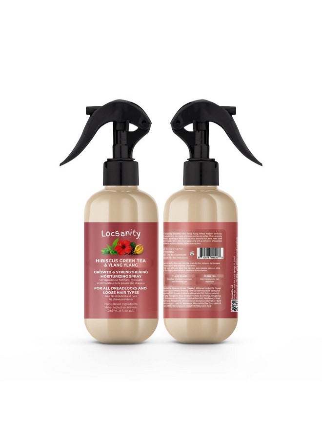 Locsanity Hair Growth Moisturizing Spray Hibiscus Green Tea & Ylangylang  - Image 4