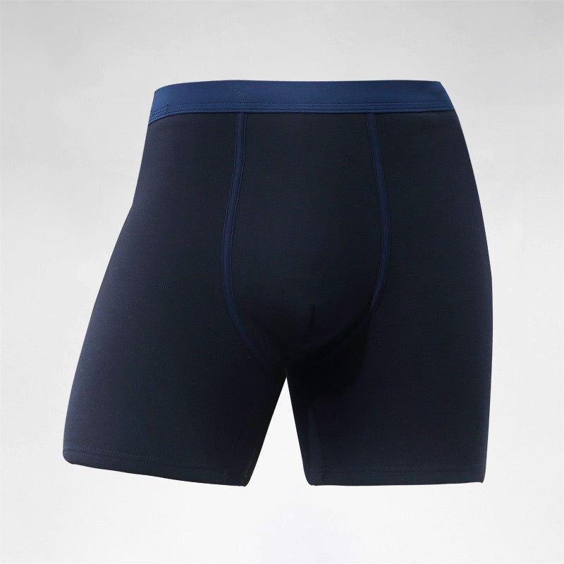 Mens Thermal Long Johns Fleece-Lined Autumn Winter Royal Blue