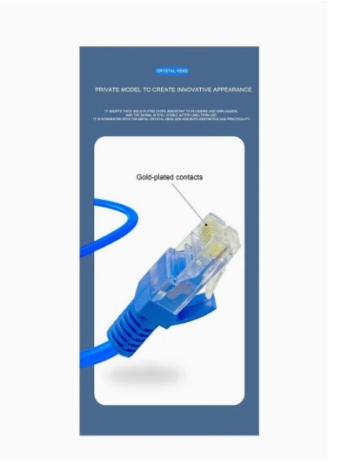 Stargold Cat-6 Ethernet And Networking Cord Patch Internet Cable  - Image 4