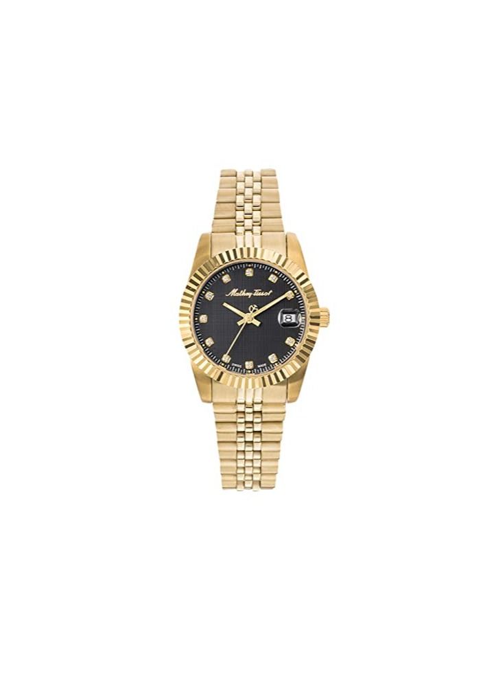 ماثي-تيسوت Mathey-Tissot Analog Black Dial Women's Watch-D810PN - Image 1