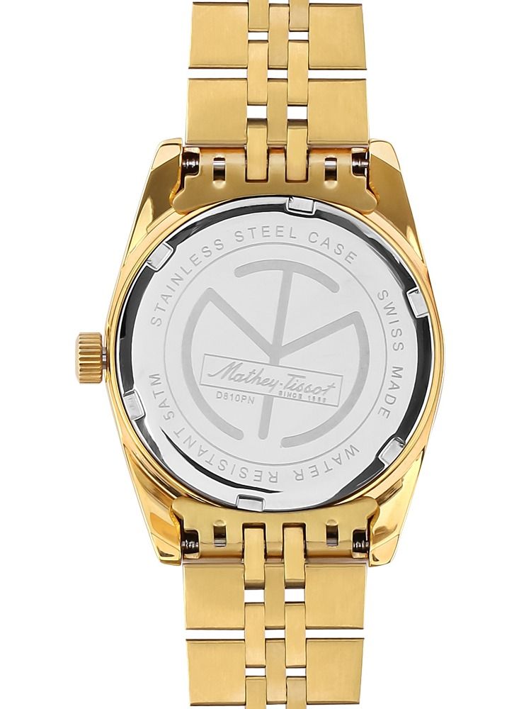 ماثي-تيسوت Mathey-Tissot Analog Black Dial Women's Watch-D810PN - Image 3