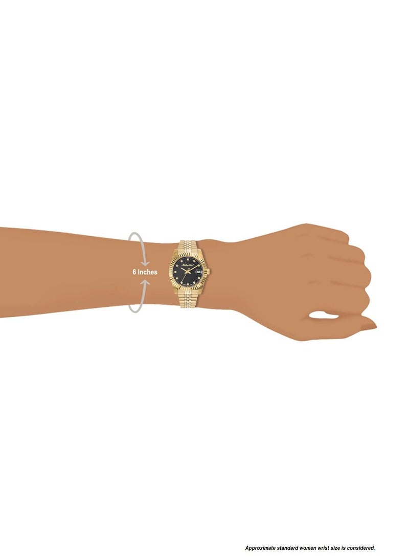 ماثي-تيسوت Mathey-Tissot Analog Black Dial Women's Watch-D810PN - Image 4