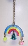 PH Prevue Hendryx Prevue Pet Products Rainbow Acrylic Rainbow Bird toy - Image 4