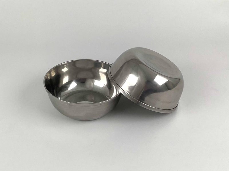 Tredoni 2 Sauce Bowls 4  Candy Snacks Dips Bowl 250ml Stainless Steel SaladSpice Bowl Set OlivePeanuts Bowl 10 cm  4 inch  250 ml 2 pcs - Image 3