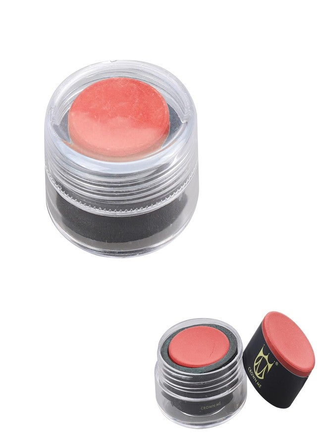 CROWN ME Round Pro Billiard chalk, Round billiard chalk,Red - Image 1