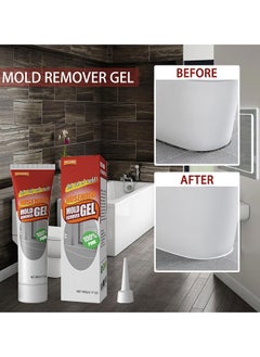 Jaysuing Household Mold Stain Remover Gel, Wall Wall Bathroom Kitchen White Wall Stain Removal Mold And Mildew, Mildew Removal Gel, For Washing Machine Fridge Bathroom Shower  - Image 5