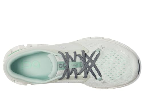 On Women's Cloud X 4 Sneaker, Aloe/Honeydew, 8.5 - Image 2