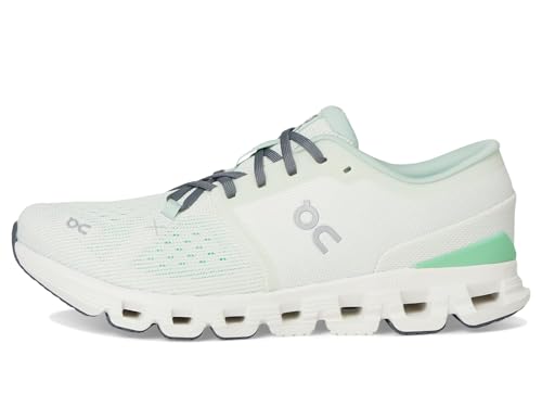 On Women's Cloud X 4 Sneaker, Aloe/Honeydew, 8.5 - Image 4