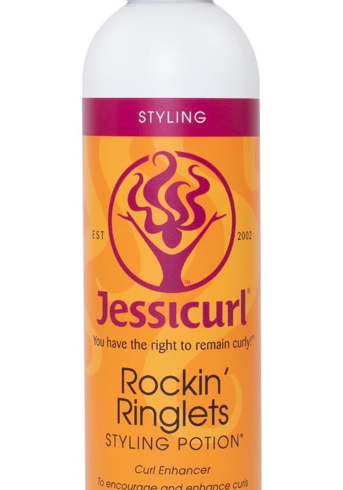 Jessicurl Rockin' Ringlets Styling Potion - Curl Enhancer for Soft, Defined Curls - Island Fantasy Scent, 240 ml - Image 1