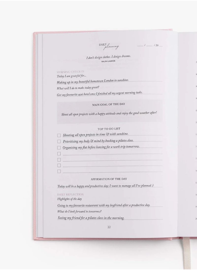 Intelligent Change Intelligent Change Life&Style Planner Pink  - Image 5