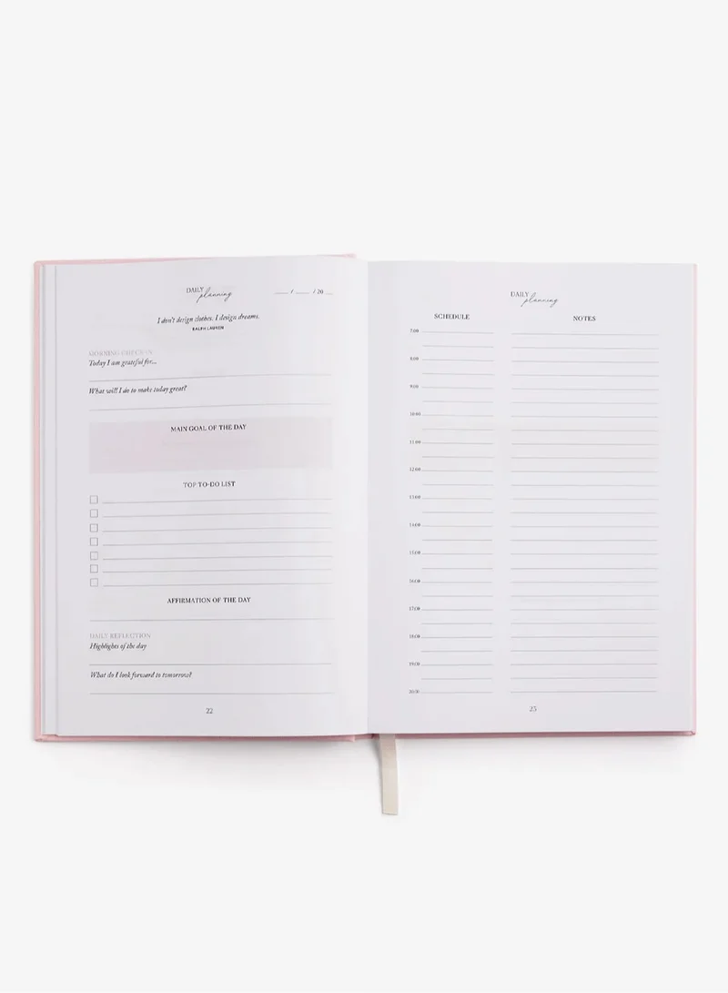 Intelligent Change Intelligent Change Life&Style Planner Pink