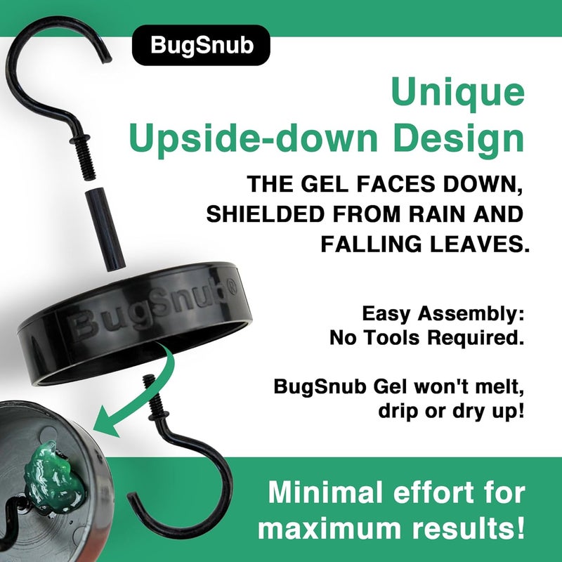 BugSnub Hanger for Hummingbird Nectar Feeders: Food-Grade Ingredients, Unique Upside-Down Design - Image 5