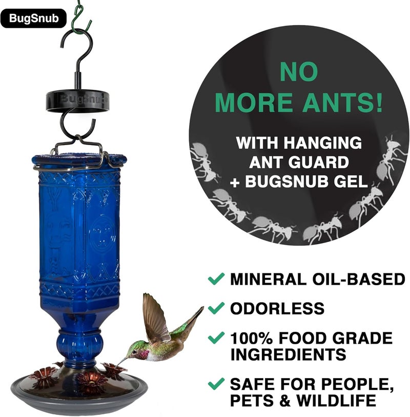 BugSnub Hanger for Hummingbird Nectar Feeders: Food-Grade Ingredients, Unique Upside-Down Design - Image 3