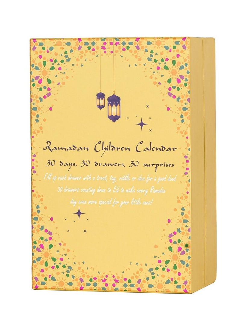 Hilalful HilalFul Advent Ramadan Countdown Calendar for Kids, Children | 30 Days, 30 Surprises, 30 Drawers | Islamic Themed | Gift for Boys, Girls  - Image 3