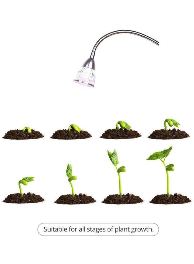 NIBEMINENT LED Plant Grow Light for Indoor Multicolour 8 x 15centimeter - Image 2