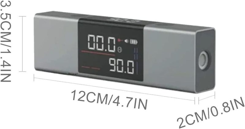 woobles Multifunction Laser_Angle Ruler Protractor, Laser_Protractor Digital Inclinometer Angle Measure Laser_Ruler with Bi-directional Las-er Marking for Fast, Precise& Professional Results (Dual_Laser) Dual_laser - Image 5