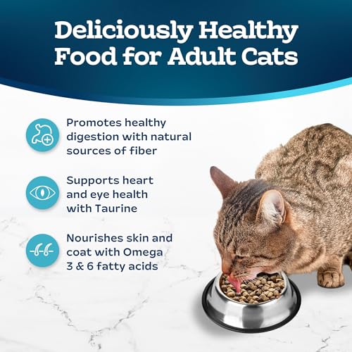 Blue Buffalo Tastefuls Adult Cat Dry Food, Multi-Protein Chicken & Turkey Recipe, 15-lb. Bag - Image 4