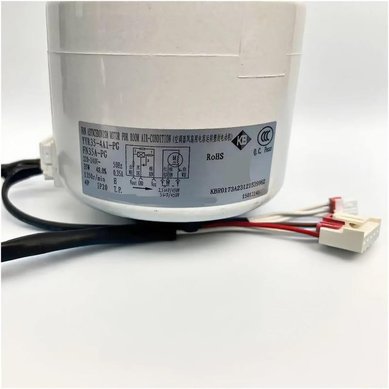 LDGSUPH Compatible For Air Conditioner Indoor Unit DC Fan Motor， YYR35-4A1-PG FN35A-PG 15012145 220-240V 35W 1350r/min，Conditioning Parts - Image 5