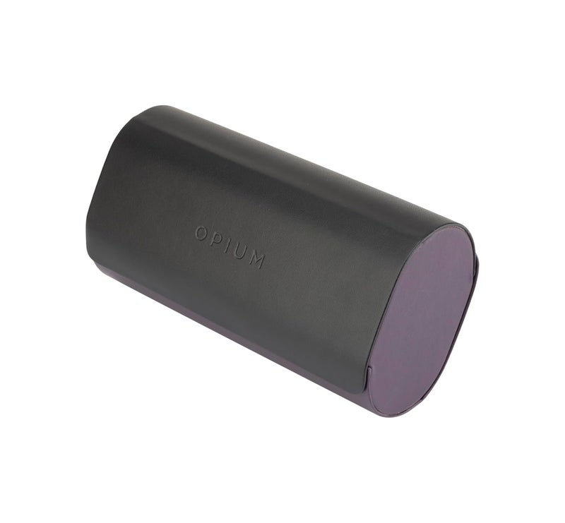 OPIUM حافظة نظارات شمسية ونظارات طبية 2 في 1 من أوبيم | صندوق صلب ذو قسمين للرجال والنساء | تخزين واقي للنظارات والشمسية | تصميم مدمج وصديق للسفر - Image 4