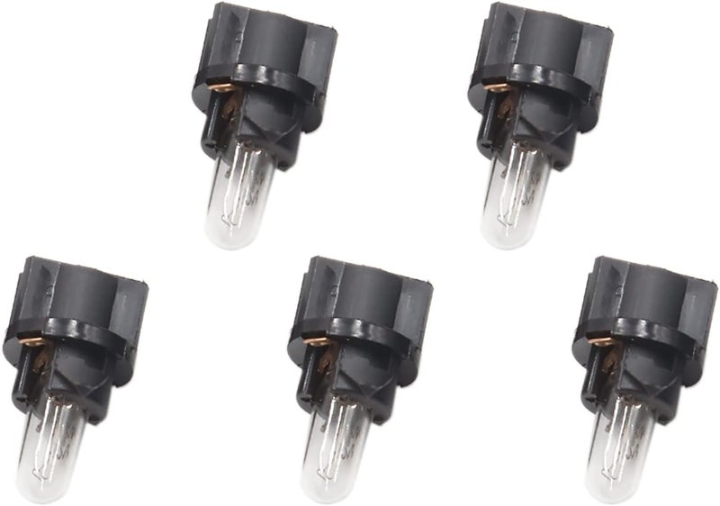 uxcell 5pcs T5-V2 Amber LED Dashboard Indicator Light Bulbs - Image 5