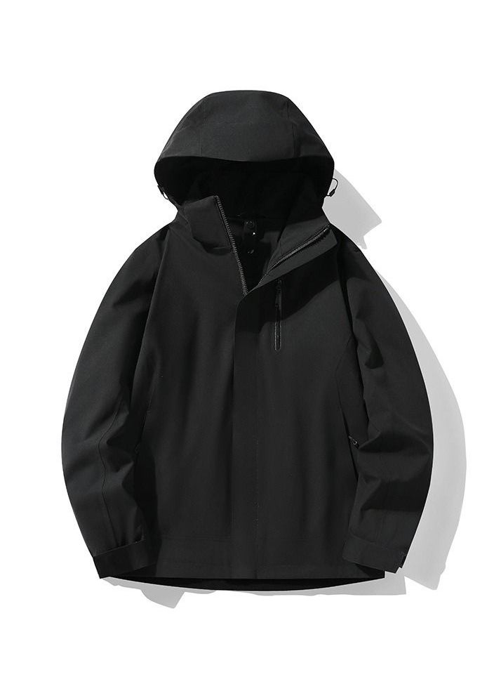 KUYING - New detachable hooded waterproof mountaineering suit, outdoor clothing - Image 1