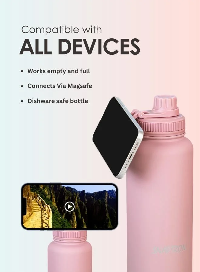 Casa Quesera  SNAPTRON® HYDROPOP 1000ml Insulated Sports Water Bottle – Large Capacity, Portable, Leakproof with Anti-Slip Bottom  | Best Price UAE