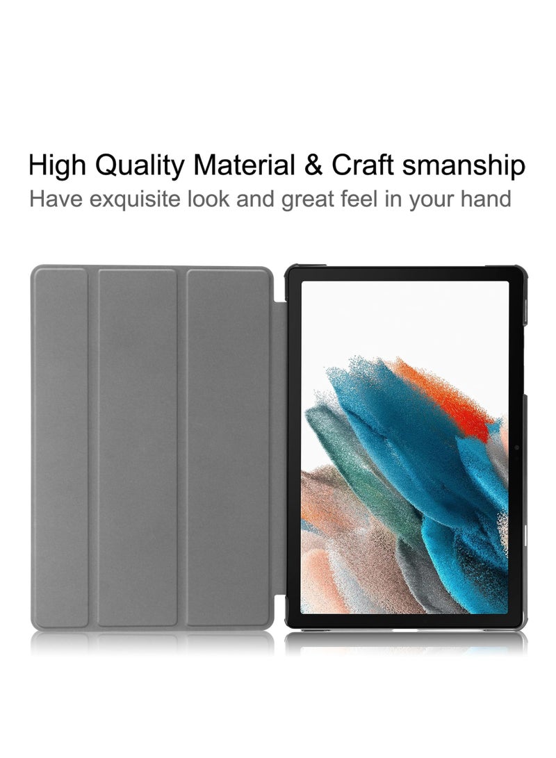 Case for Samsung Galaxy Tab A9 Plus Tablet Ultra Slim Lightweight Stand Cover Case Premium Quality PU Leather Case Cover - Big Eyes - Image 4