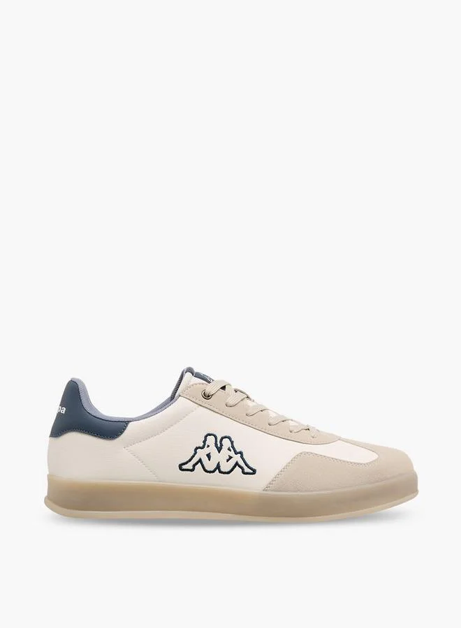 Kappa WHITE Men Lace-Up Ankle Sneakers for Men | Best Price UAE