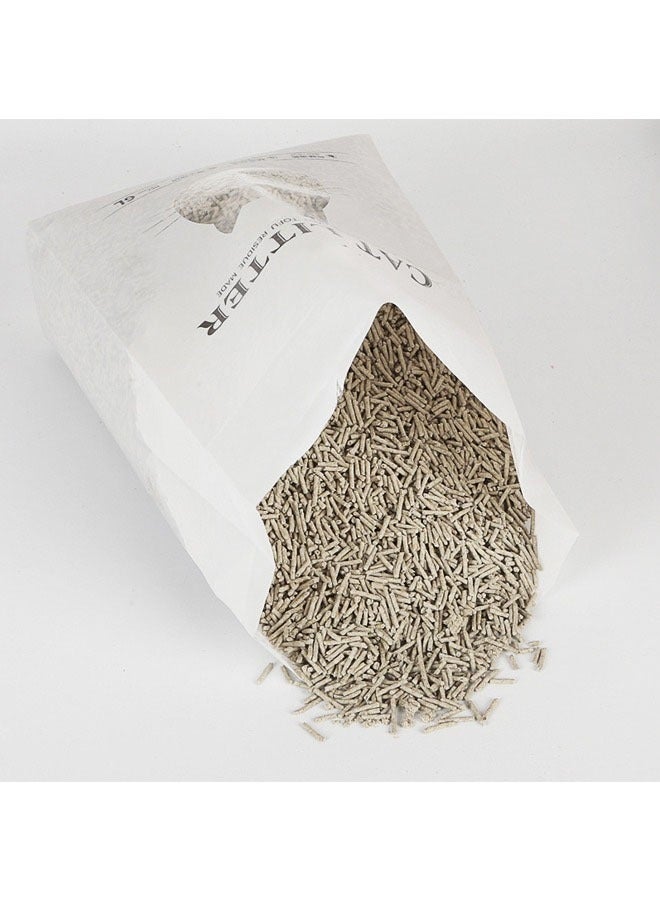 NKX Pack of 3 Biodegradable Fast Clumping Cat Litter Original - Image 3