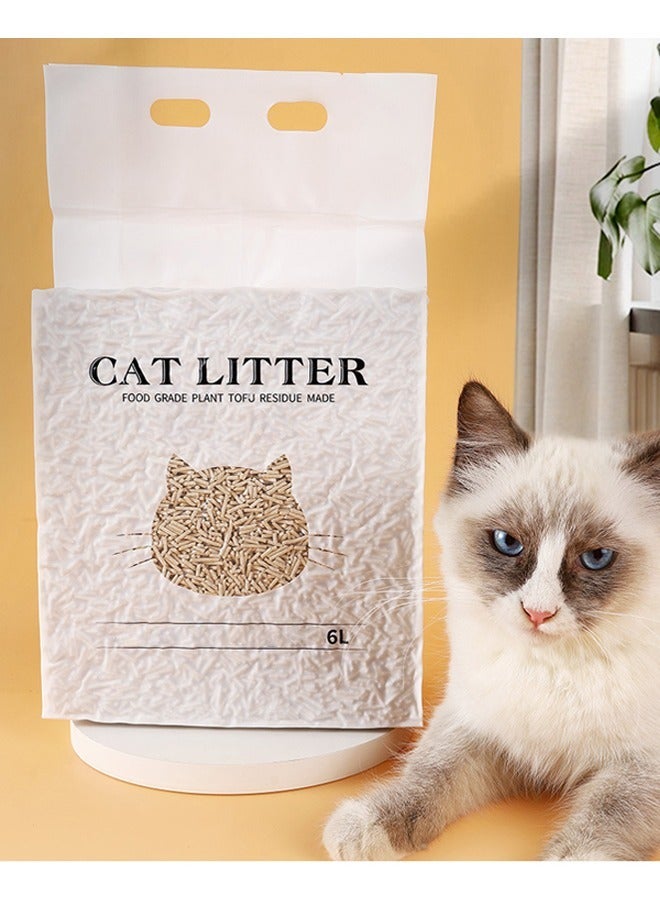 NKX Pack of 3 Biodegradable Fast Clumping Cat Litter Original - Image 2