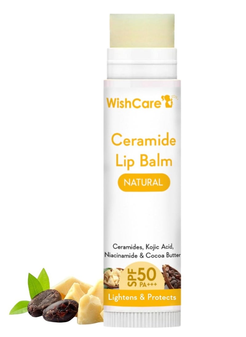 WishCare Ceramide Lip Balm with SPF50 PA+++ - Kojic Acid & Niacinamide - For Lip Lightening & Protection 5gm - pzsku/ZF9EC6401C6F03823FCA3Z/45/_/1739260497/4d3afffb-047d-4722-9a90-4a9e21a76a29
