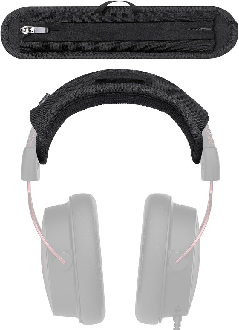 Voarmaks غطاء وسادة العصابة المتوافق مع سماعات HyperX Cloud 1/2/3/Pro/Core/Alpha/Alpha S/Alpha Pro/Flight/Flight S/Stinger/Stinger S/Stinger Core/Mix، CloudX/Stinger/Stinger Core/Flight/Chat Headset - Image 1