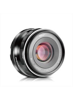 Meike 35mm f1.7 Large Aperture Manual Focus APSC Lens Compatible with Fujifilm X Mount Mirrorless Camera X-T3 X-H1 X-Pro2 X-E3 X-T1 X-T2 X-T4 X-T5 X-T10 X-T20 X-T200 X-A2 X-E2 X-E1 X30 X70 X-A1 XPro1  - Image 3