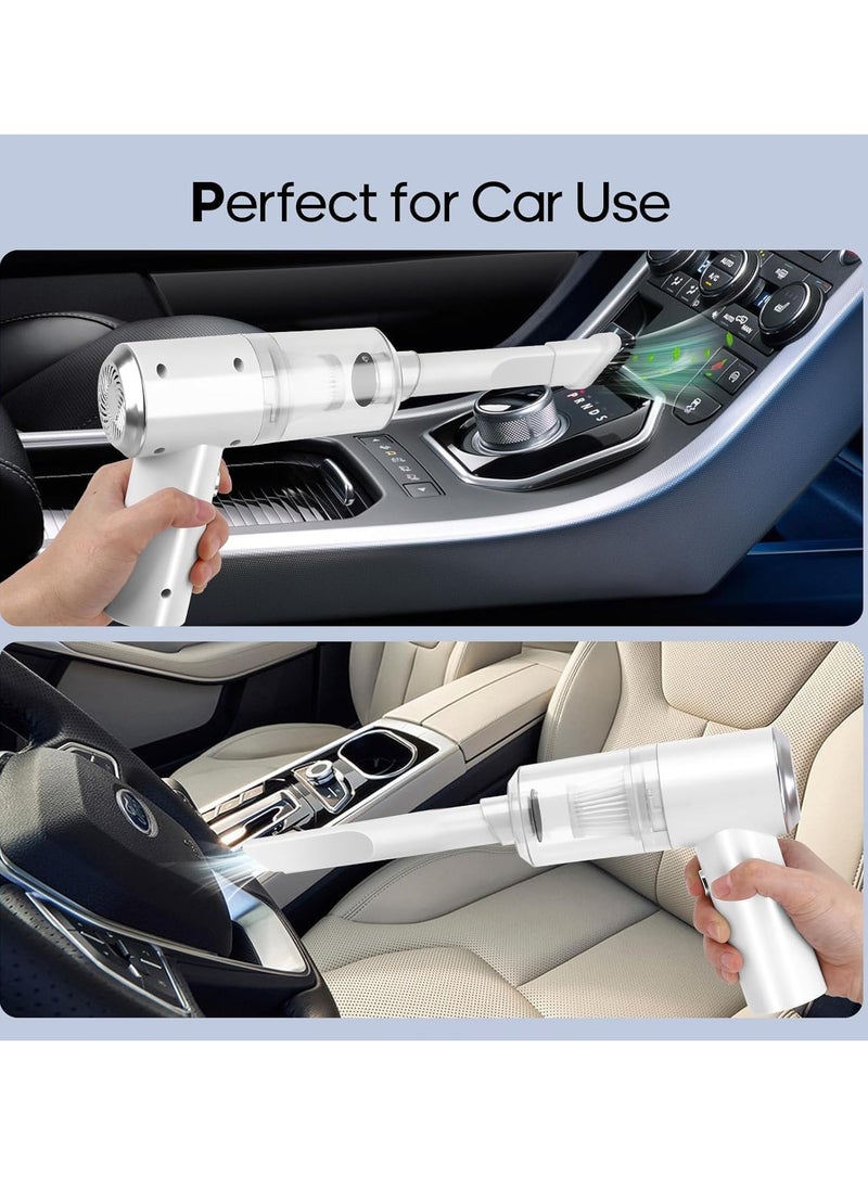 نكومي - Mini Portable Handheld Vacuum Cleaner,Small Cordless Handheld Vacuum Cleaner,Car Portable Vacuum Cleaner,Suitable for Car,Keyboard - Image 1