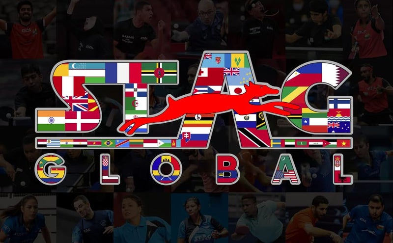 STAG مضرب تنس طاولة معتمد من ITTF للمبتدئين، متعدد الألوان، 156 جرام - Image 5