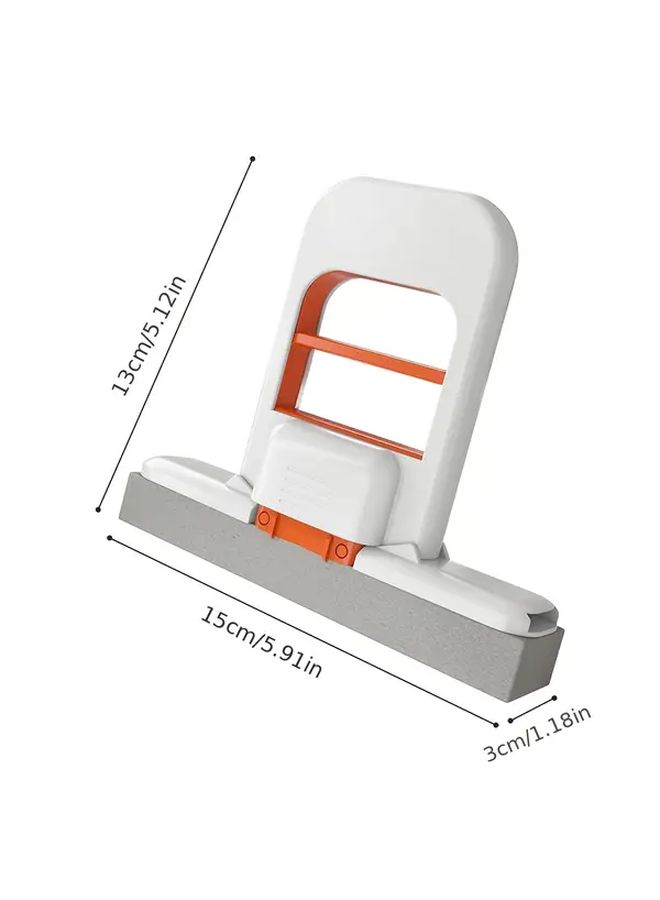 Mini Mop Set With 6 Replacement Heads Self Wringing Foldable For Wet And Dry Cleaning - Image 3