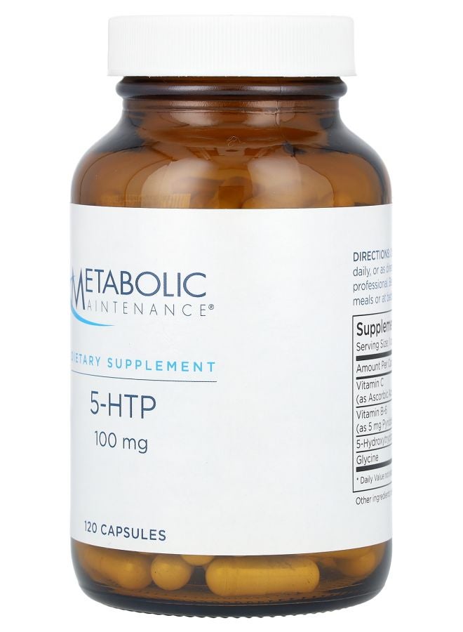 Metabolic Maintenance 5-HTP 100 mg 120 Capsules - Image 2