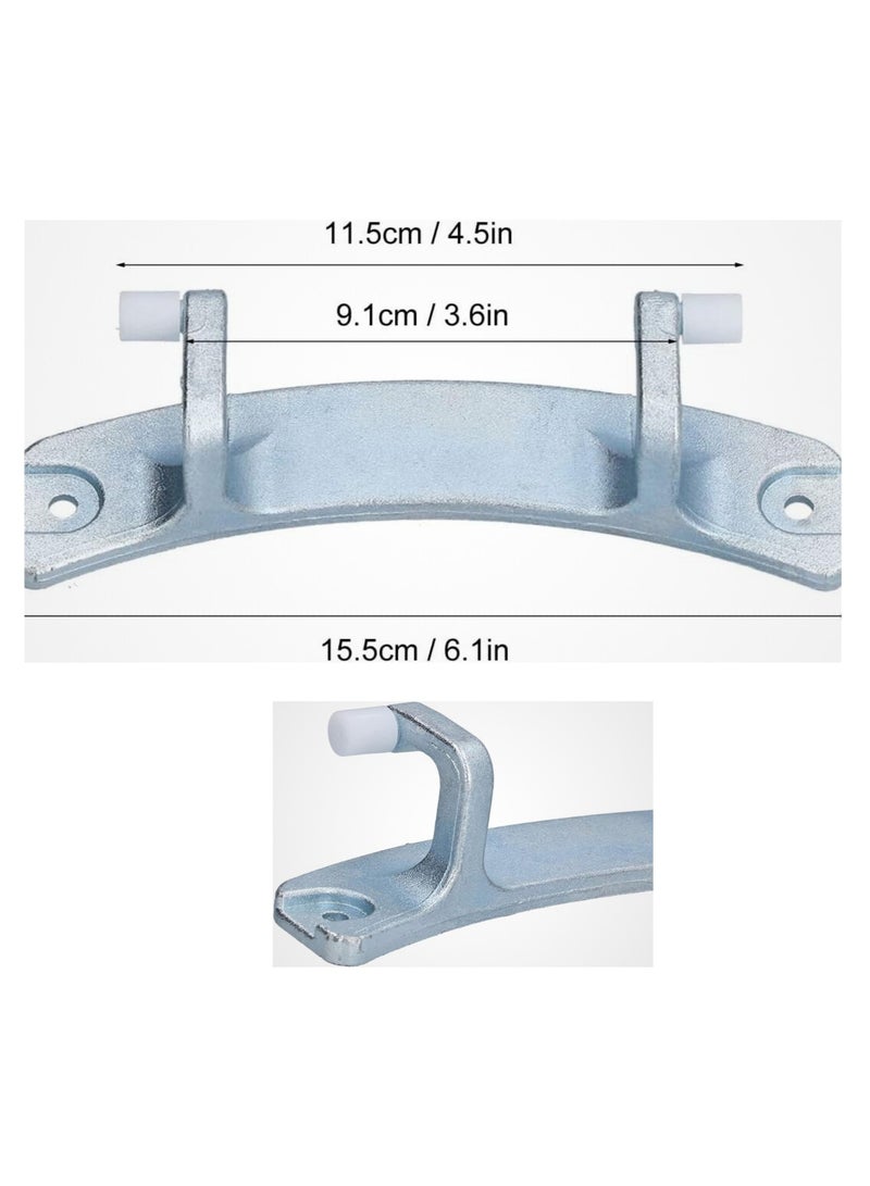 Generic Washing Machine Door Clip, Aluminum Alloy Universal Fit Washing Machine Door Hinge, Easy to Install for Front Loading Washing Machine  - Image 3