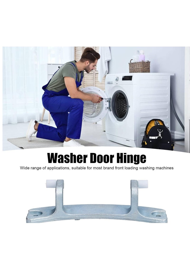 Generic Washing Machine Door Clip, Aluminum Alloy Universal Fit Washing Machine Door Hinge, Easy to Install for Front Loading Washing Machine  - Image 4