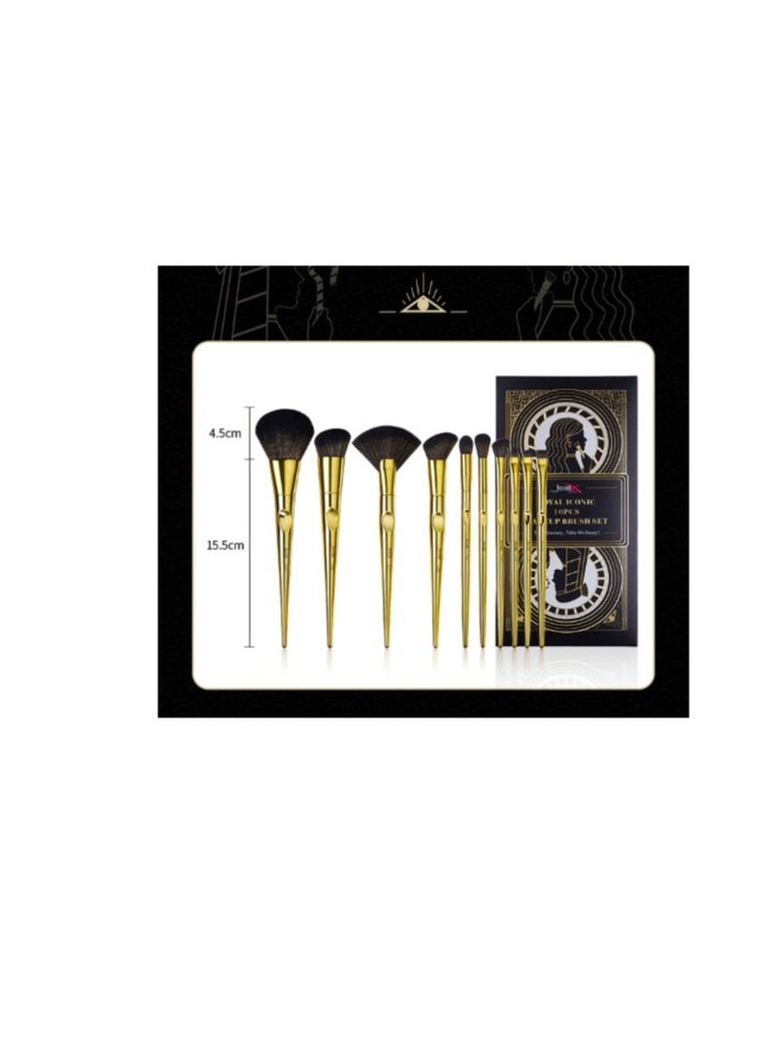 Gift Set Royal Iconic Gold Makeup Brush Set 10Pcs T317 - pzsku/ZF9ED0EA9E56F50974C35Z/45/_/1697551081/877bdf77-a97e-464b-b818-df8c2f99f817