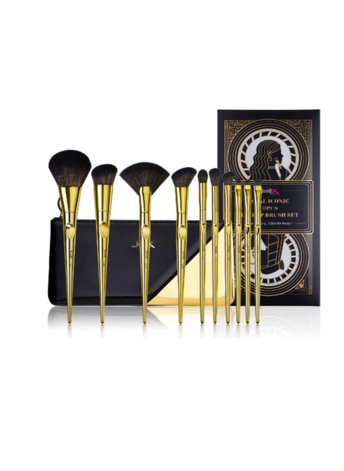 Gift Set Royal Iconic Gold Makeup Brush Set 10Pcs T317 - pzsku/ZF9ED0EA9E56F50974C35Z/45/_/1697551094/ee95994c-1c0a-4284-8d1a-d303b2f751ff