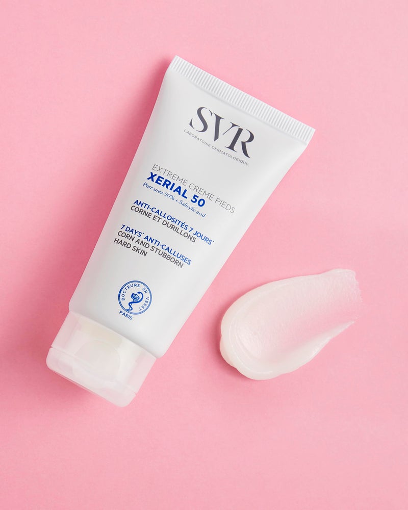 SVR Xerial 50 Extreme Foot Gel With Salicylic Acid & 50% Pure Urea For Severely Dry, Cracked, Rough, Stubborn Hard Skin Prone To Corns And Calluses. Relief For Extremely Dry Feet 1.7 Fl.oz. - Image 3