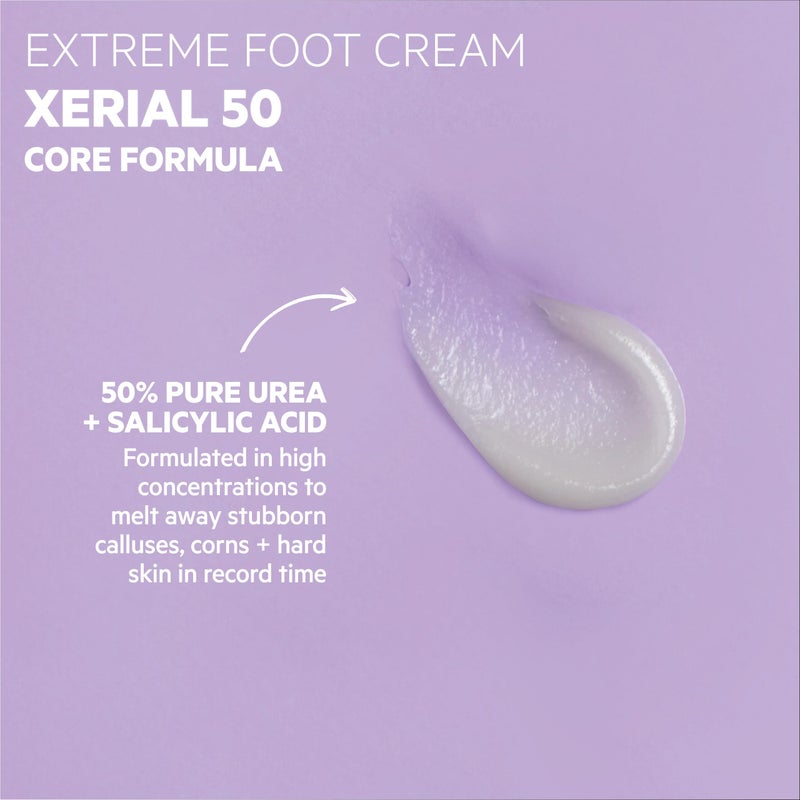 SVR Xerial 50 Extreme Foot Gel With Salicylic Acid & 50% Pure Urea For Severely Dry, Cracked, Rough, Stubborn Hard Skin Prone To Corns And Calluses. Relief For Extremely Dry Feet 1.7 Fl.oz. - Image 2