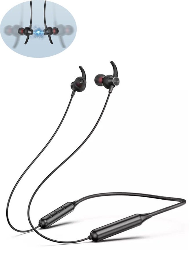 Manningwang Wireless Earbuds Bluetooth,Neckband Bluetooth Headphones,Bluetooth 5.2 Ear Buds,IPX5 Bluetooth Earphones for Sport - Image 1