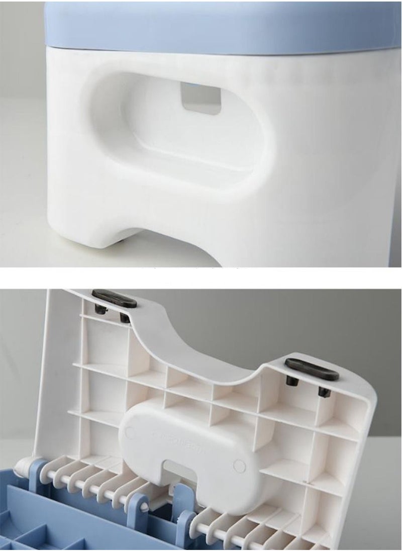 Arabest - Foldable Toilet Step Stool,Sturdy & Portable Squat Stool - Image 1