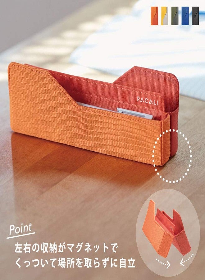 King Jim 2150W-001 Pakari Yokoyoki, Wide Type, Orange - Image 3